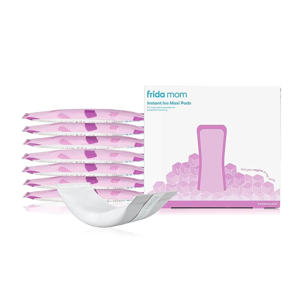 modilla Frida Mom 2-in-1 Postpartum Pads, Absorbent Perineal Ice Maxi Pads,