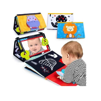 toy1 Time Mirror Infant Toys 0-3 Months Brain Developmental Baby Mirror